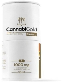 CannabiGold Select Olej Konopny CBD 1000mg 12ml