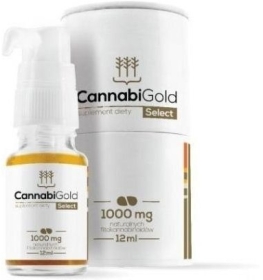 CannabiGold Select Olej Konopny CBD 1000mg 12ml