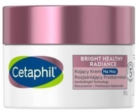 Cetaphil Bright Healthy Radiance Kojący krem na noc rozjaśniający przebarwienia 50 g