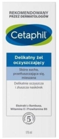 Cetaphil Delikatny żel oczyszczający do twarzy 178 ml