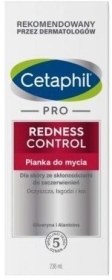 Cetaphil pro redness Pianka do mycia 236 ml. Zmniejszająca zaczerwienienia