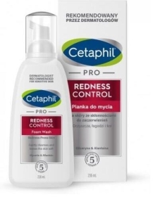 Cetaphil pro redness Pianka do mycia 236 ml. Zmniejszająca zaczerwienienia