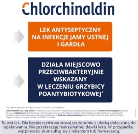 Chlorchinaldin VP 2 mg 40 tabletek do ssania