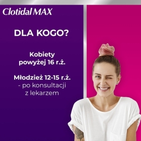 Clotidal MAX tabletki dopochwowe 0,5 g 1 tabletka