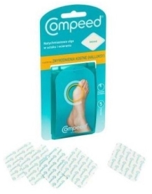 Compeed Plastry na zwyrodnienia kostne Halluksy Średnie 5 sztuk