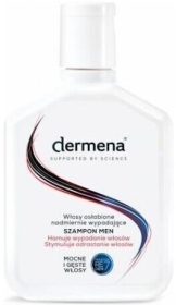 DERMENA MEN Szampon hamujący wypadanie włosów 200 ml