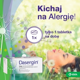 Dasergin 5 mg 10 tabletek