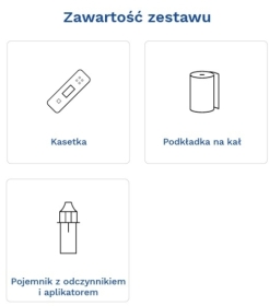 Diather Test Krew utajona w kale 1 sztuka