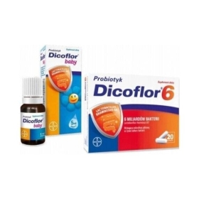 Dicoflor baby krople 5 ml + Dicoflor6 20 kapsułek