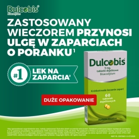 Dulcobis 5 mg 60 tabletek