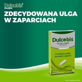 Dulcobis czopki doodbytnicze 10 mg 6 sztuk