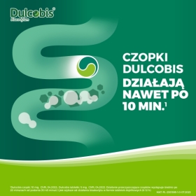 Dulcobis czopki doodbytnicze 10 mg 6 sztuk