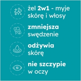 ELODERM Żel do mycia 2w1 400 ml