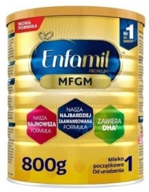 ENFAMIL 1 PREMIUM MFGM mleko 800 g