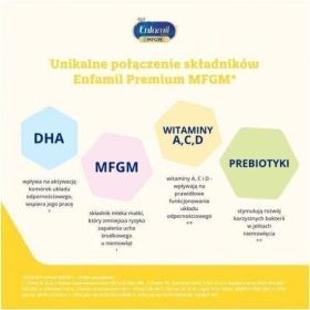 ENFAMIL Premium 1 MFGM mleko modyfikowane 4x 800g