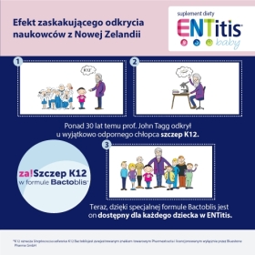 ENTitis Baby smak bananowy 30 saszetek