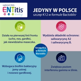 ENTitis Baby smak bananowy 30 saszetek