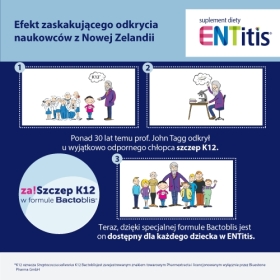 ENTitis smak truskawkowy 30 pastylek