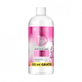 EVELINE FACEMED+ Płyn micelarny hialuronowy 3w1 400 ml