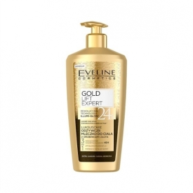 EVELINE LUXURY EXPERT 24K Odżywcze Mleczko do ciała z drobinkami złota 350 ml