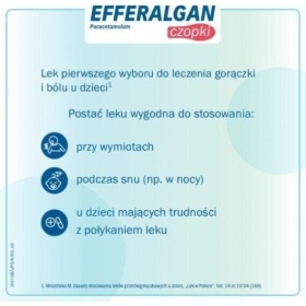 Efferalgan 150 mg 10 czopków