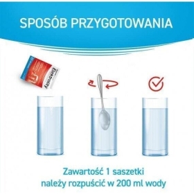 Elektrolity smak pomarańczowy 7 saszetek