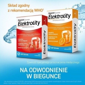 Elektrolity smak pomarańczowy 7 saszetek
