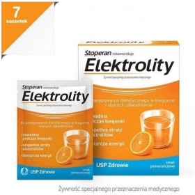 Elektrolity smak pomarańczowy 7 saszetek