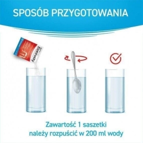 Elektrolity smak truskawkowy 7 saszetek