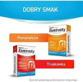 Elektrolity smak truskawkowy 7 saszetek