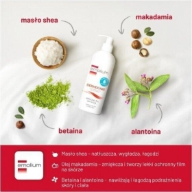 Emolium DERMOCARE Kremowy żel do mycia 400 ml