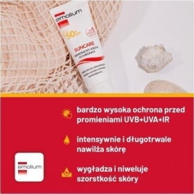Emolium SUNCARE mineralny krem ochronny z filtrem SPF 50+ 50 ml