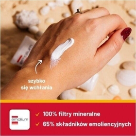 Emolium SUNCARE mineralny krem ochronny z filtrem SPF 50+ 50 ml