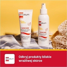 Emolium SUNCARE mineralny krem ochronny z filtrem SPF 50+ 50 ml