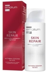 Emolium Skin Repair Aktywna odnowa na noc dla skóry dojrzałej 50 ml