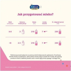 Enfamil Premium MFGM 2 Mleko następne dla niemowląt 800 g