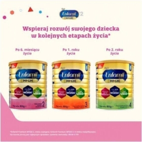 Enfamil Premium MFGM 2 Mleko następne dla niemowląt 800 g