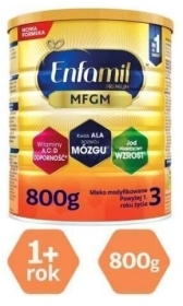 Enfamil Premium MFGM 3 Mleko modyfikowane dla dzieci 800 g