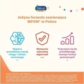 Enfamil Premium MFGM 3 Mleko modyfikowane dla dzieci 800 g