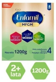 Enfamil Premium MFGM 4 Mleko modyfikowane dla dzieci 1200 g