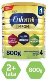 Enfamil Premium MFGM 4 Mleko modyfikowane dla dzieci 800 g