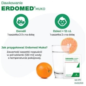 Erdomed Muko proszek 10 saszestek