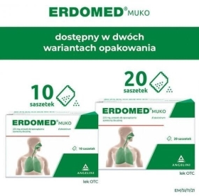 Erdomed Muko proszek 10 saszestek