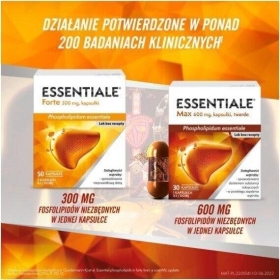 Essentiale forte 0,3 g 50 kapsułek