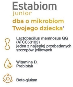 Estabiom Junior 20 kapsułek