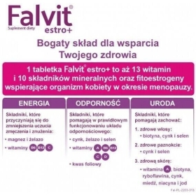 Falvit Estro+ 60 tabletek