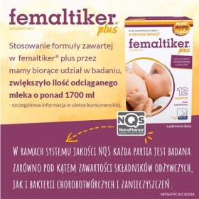 Femaltiker plus smak czekoladowy 12 saszetek