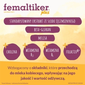 Femaltiker plus smak karmelowy 12 saszetek