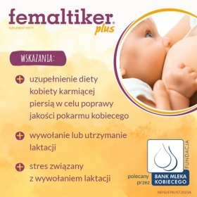 Femaltiker plus smak karmelowy 12 saszetek