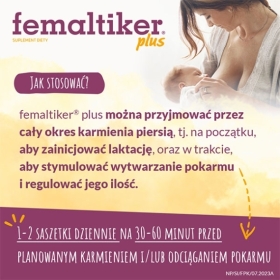 Femaltiker plus smak karmelowy 12 saszetek